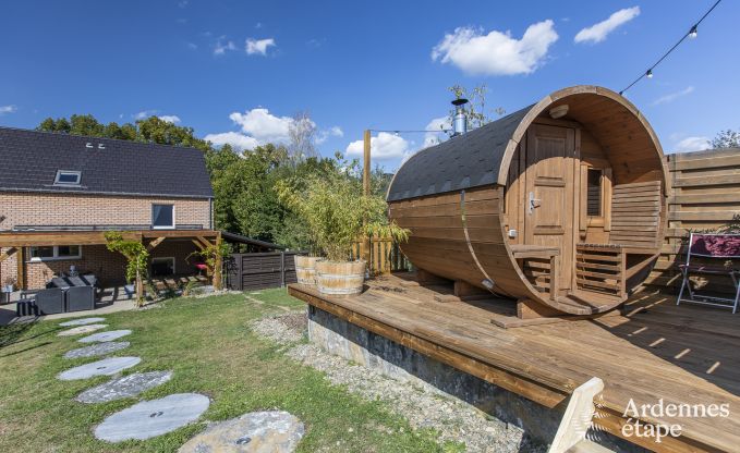 Maison de vacances pour 6 personnes avec piscine à Wellin en Ardenne