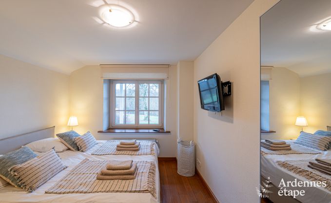 Maison de vacances conviviale  Williers pour 6 personnes avec jardin, terrasse et vue magnifique en Ardenne