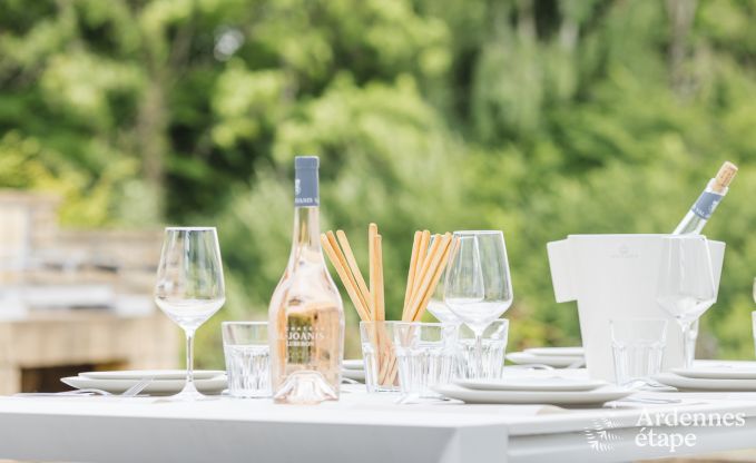 Maison de vacances conviviale  Williers pour 6 personnes avec jardin, terrasse et vue magnifique en Ardenne