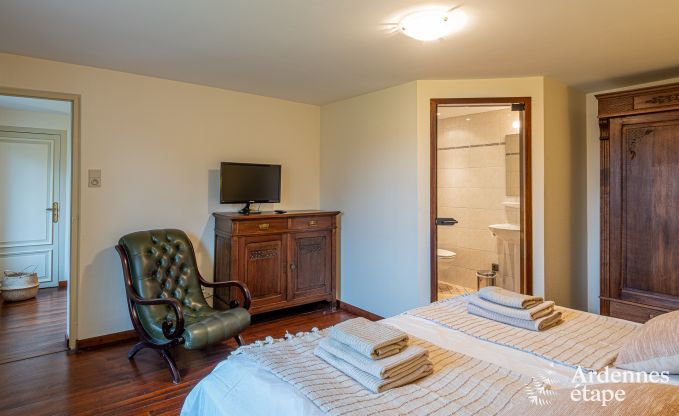 Maison de vacances conviviale  Williers pour 6 personnes avec jardin, terrasse et vue magnifique en Ardenne