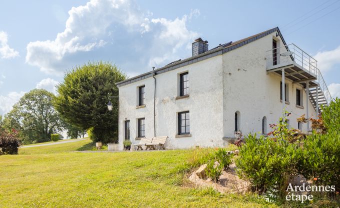 Maison de vacances conviviale  Williers pour 6 personnes avec jardin, terrasse et vue magnifique en Ardenne