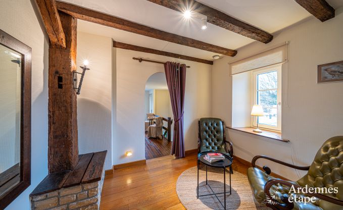 Maison de vacances conviviale  Williers pour 6 personnes avec jardin, terrasse et vue magnifique en Ardenne