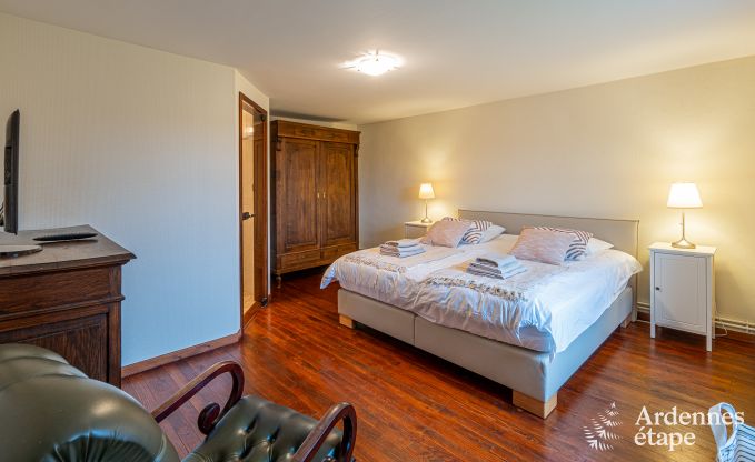 Maison de vacances conviviale  Williers pour 6 personnes avec jardin, terrasse et vue magnifique en Ardenne