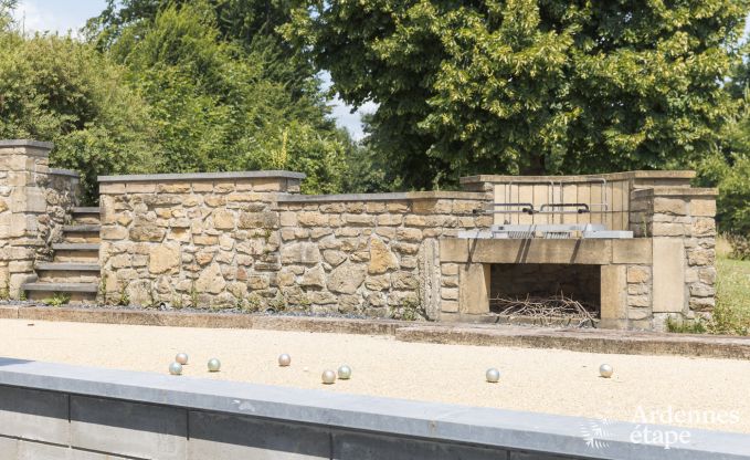 Maison de vacances conviviale  Williers pour 6 personnes avec jardin, terrasse et vue magnifique en Ardenne