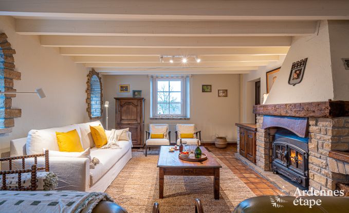 Maison de vacances conviviale  Williers pour 6 personnes avec jardin, terrasse et vue magnifique en Ardenne
