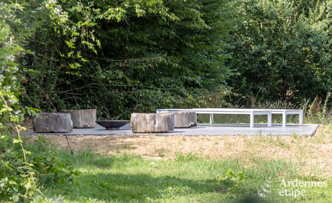 Maison de vacances conviviale  Williers pour 6 personnes avec jardin, terrasse et vue magnifique en Ardenne
